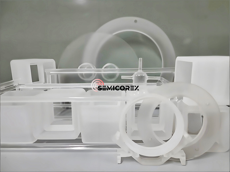 Mekkora a kvarcüveg alkatrészek feszültsége