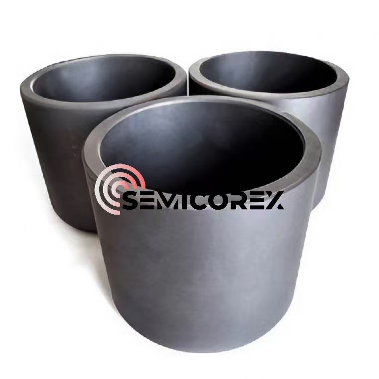 SiC bevonatú grafittégelyek