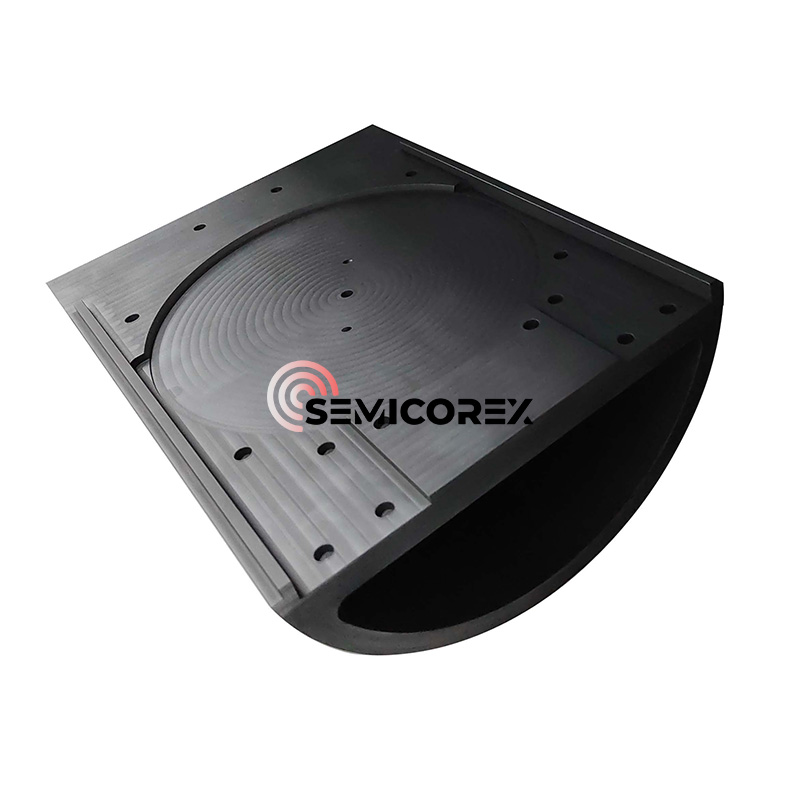 SiC bevonatú Halfmoon alkatrészek