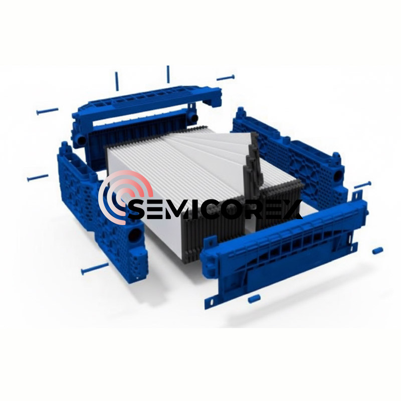 SiC lapos membrán modulok