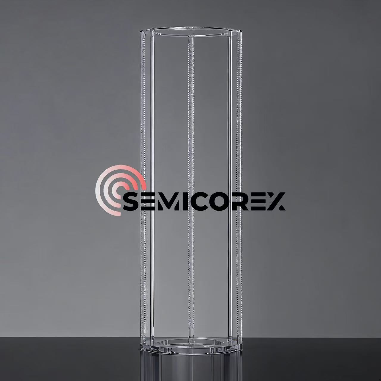 Függőleges kvarc ostyahajók